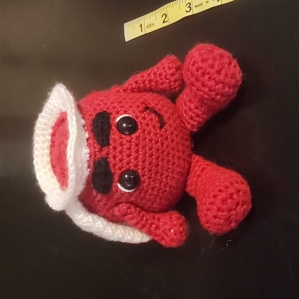 Kool Aid Handmade Crochet Stuffed Animal Character
